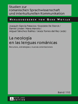 cover image of La neología en las lenguas románicas